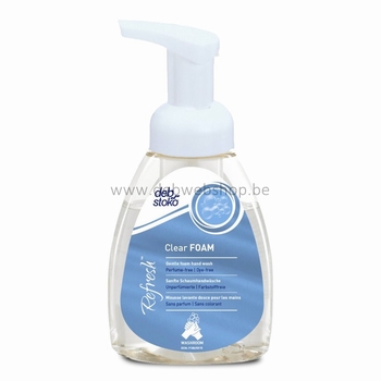 Deb Refresh Clear Foam Pure Wash 6x250 ml