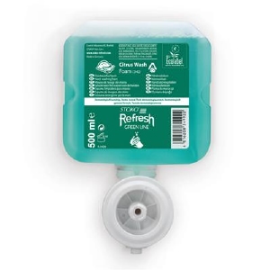 Stoko Refresh Citrus Wash Foam (3G) huidreinig - Einde reeks
