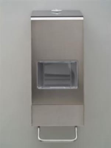 Stoko Vario Softbox dispenser MAT RVS wit 1 st